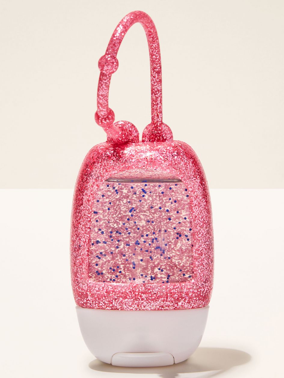 Pink Glitter Hygiene Holder